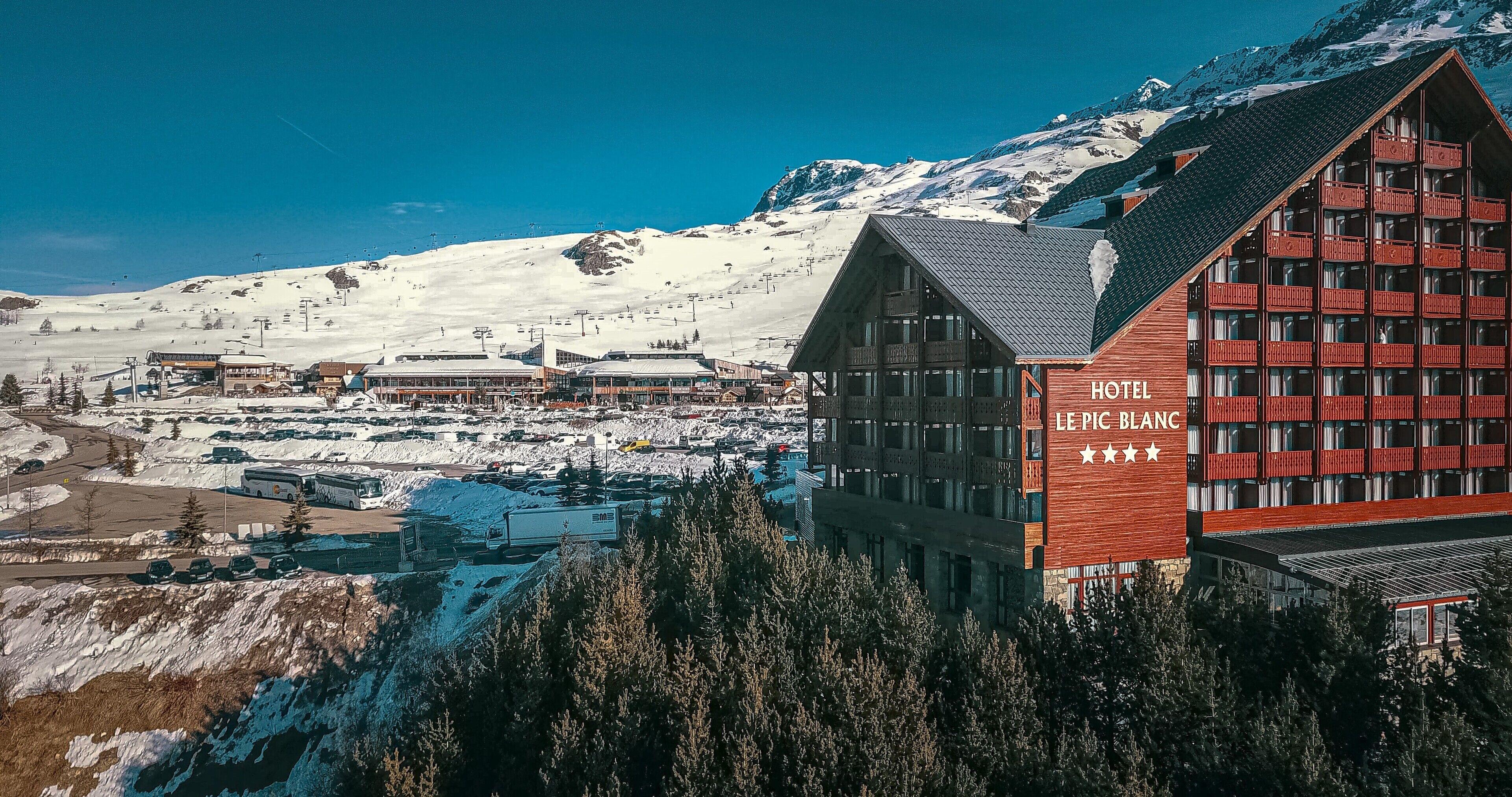 Le Pic Blanc Hotel Alpe d'Huez Exterior foto